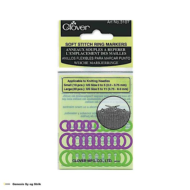 Clover Maskemarkrer - blde