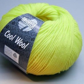 Cool Wool - Neon lysegrn