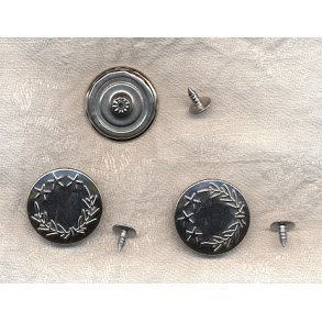 Patentknapper - 25 mm