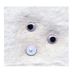 Knap - je med sort pupil