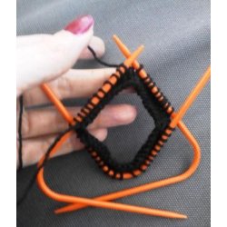 NekoKnit kurvede strmpepinde