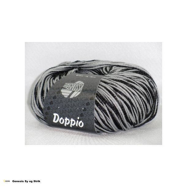 Doppio - Sort / lysegr fv. 7