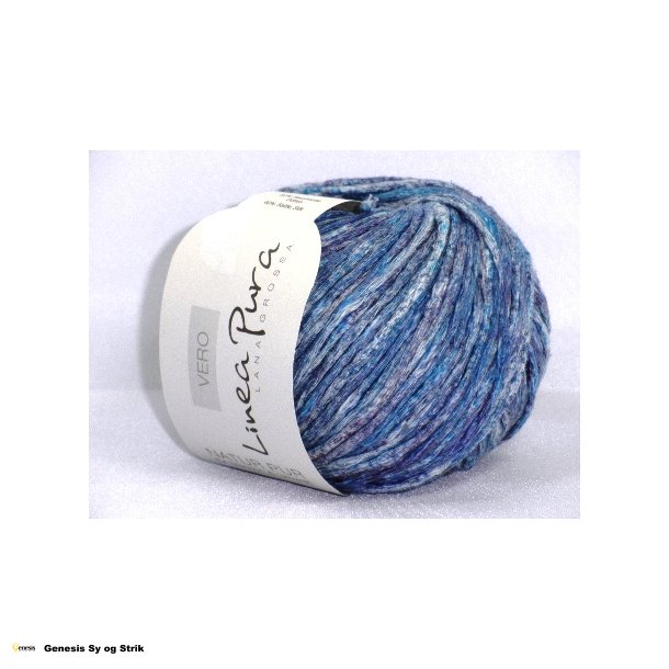 Linea Pura Vero - Petrol bl / violet / natur / jeans