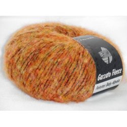 Garzato Fleece - Orange / gul / sort