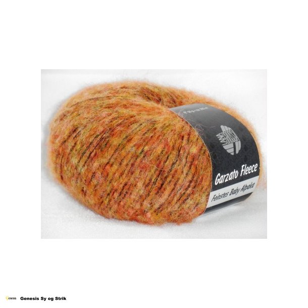 Garzato Fleece - Orange / gul / sort
