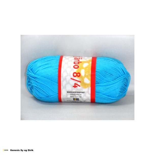 Merc. Bomuld 8/4 - Turkis