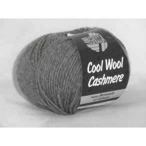 Cool Wool Cashmere - Mørkegrå meleret