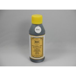 Formgummi naturlatex sort