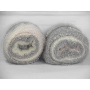 Silkhair Degrad - Ecru / gr / lysegr