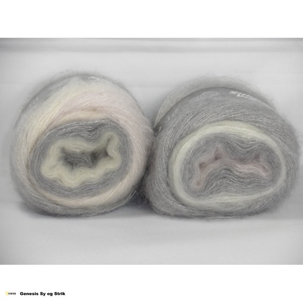 Silkhair Degrad - Ecru / gr / lysegr