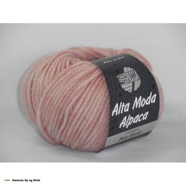 Alta Moda Alpaca - Rosa meleret