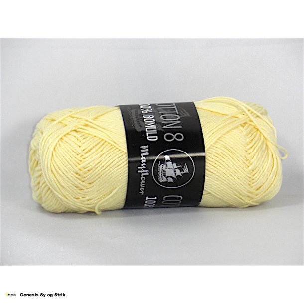 Cotton 8/4 Pastel gul