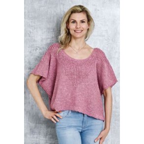 Scarlet Bluse med patent felt