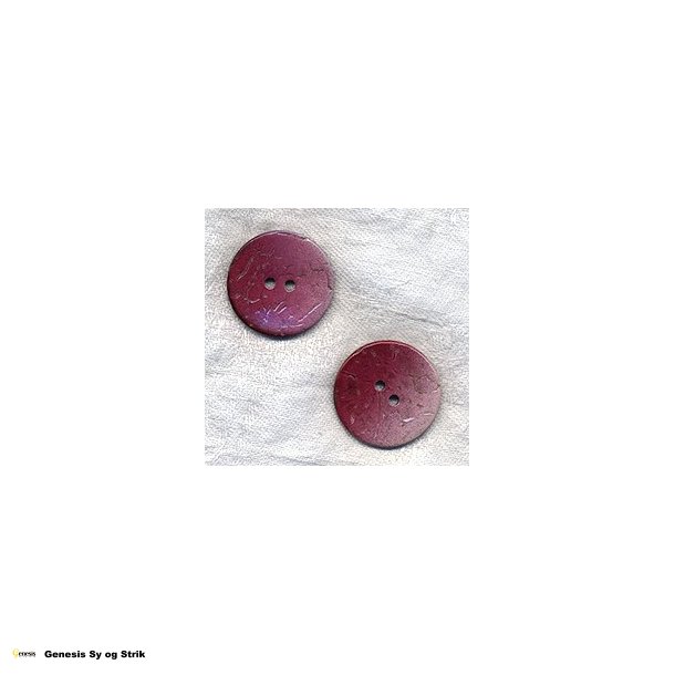 Lyserd/Rosa kokos knap