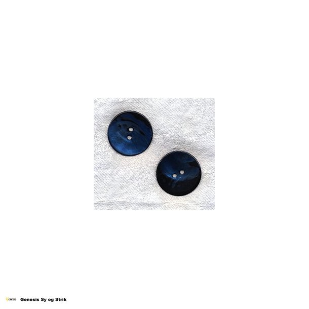 Sortbl perlemor - 28 mm