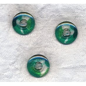 Grn glimmer knap