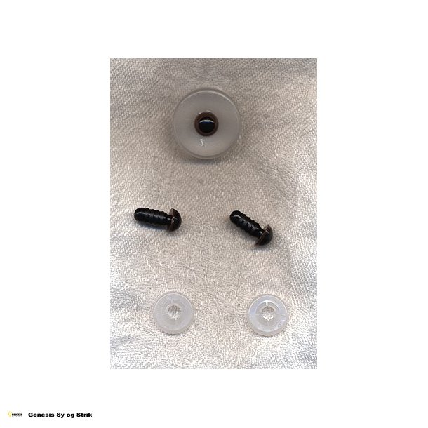 Brunt je med sort pupil