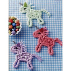 Strikkelise i klar plast