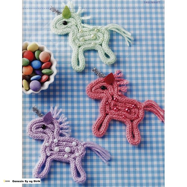 Strikkelise i klar plast