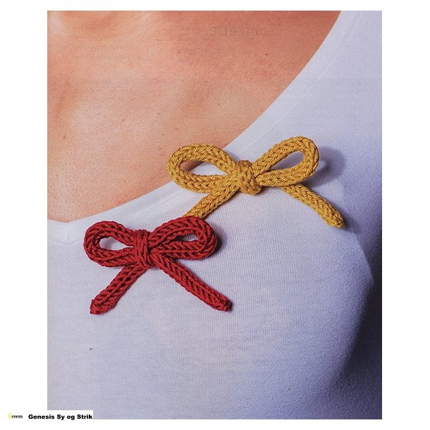 Strikkelise i klar plast