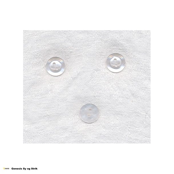 Knap - Mlkehvid 11 mm