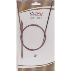 Faste Cubics rundpinde i 80 cm