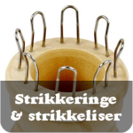 Strikkeringe & - liser