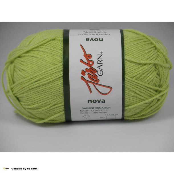 Nova Bomuld 8/4 - 17 lime