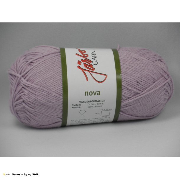Nova Bomuld 8/4 - 09 Lys lilla