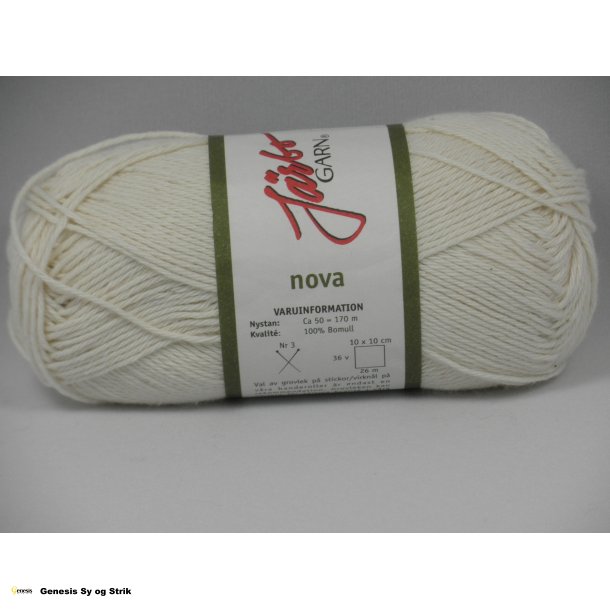 Nova Bomuld 8/4 - 02 natur