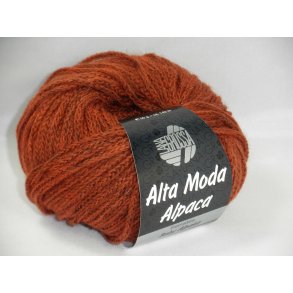 Alta Moda Alpaca - Rust meleret