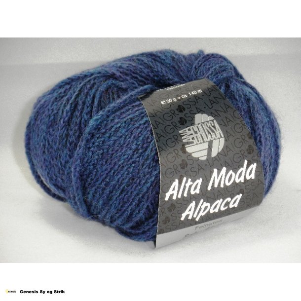 Alta Moda Alpaca - Petrol / Royal meleret