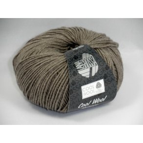 Cool Wool Mlange - Taupe meleret