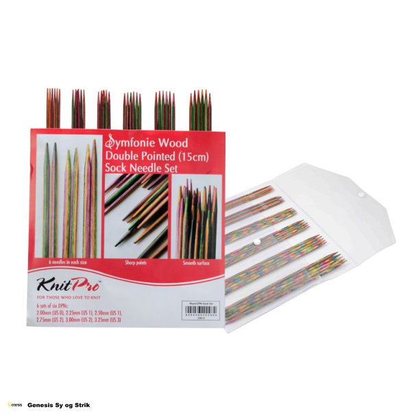 KnitPro - Symfonie Strmpepindest - 15 cm.