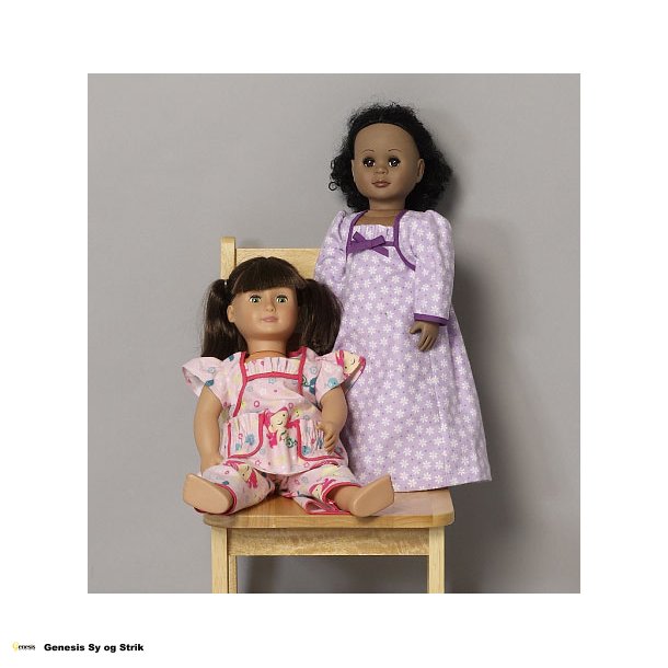 Natkjole og pyjamas til piger og dukker