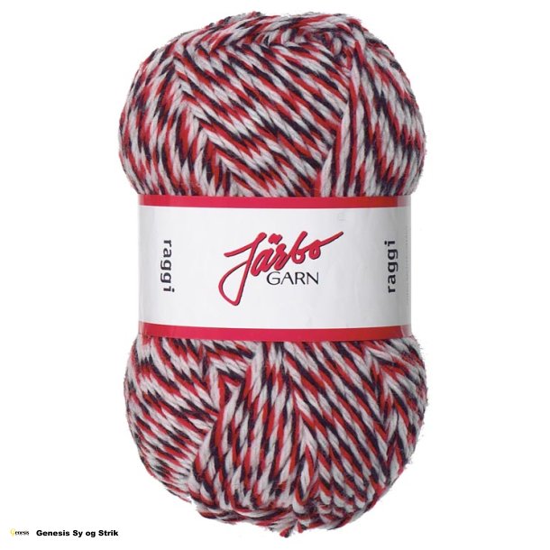 Raggi - Sort/hvid/rd - 1569