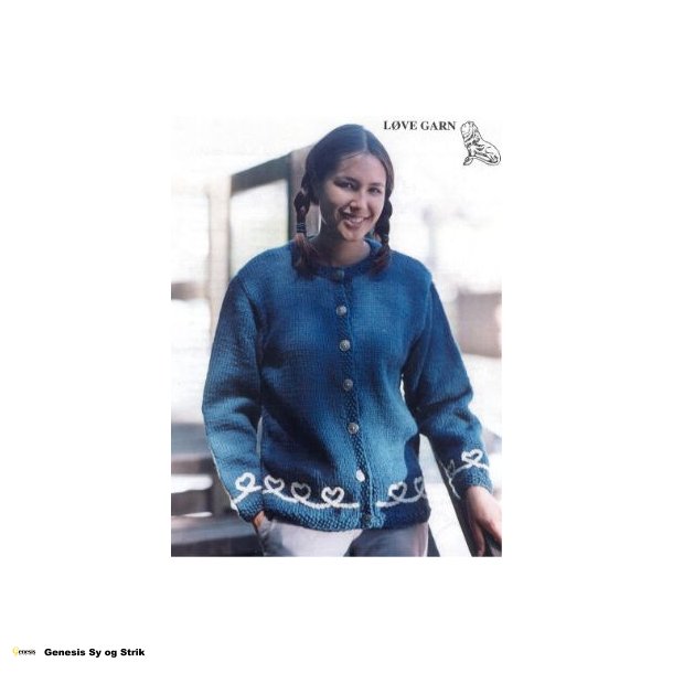 Dame-trje med broderi