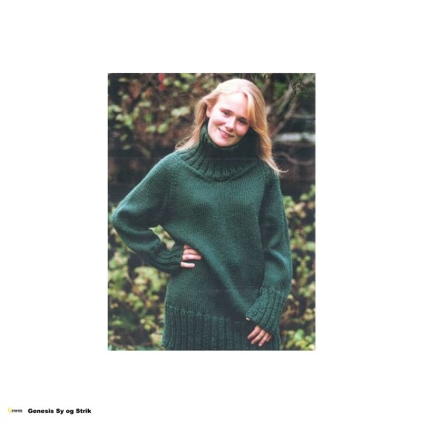 Kmpesweater med raglan