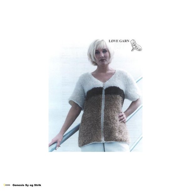 Trje med kort rme og lynls