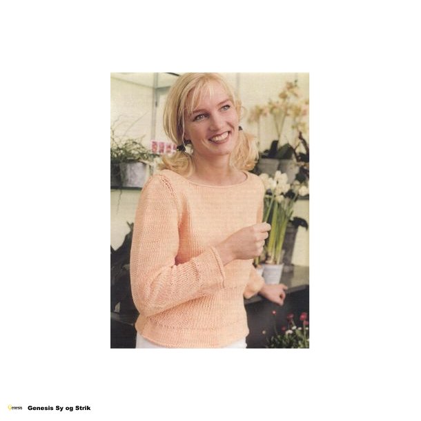 Bluse m 3/4-lange rmer