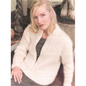 Ribstrikket trje med lynls