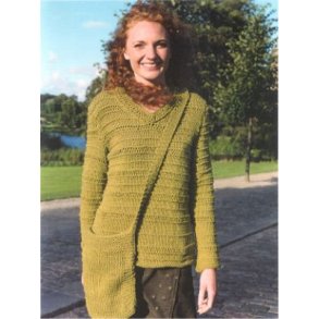 Bluse med lange masker i Lve Lacy