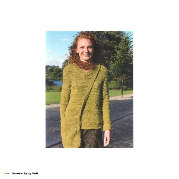 Bluse med lange masker i Lve Lacy