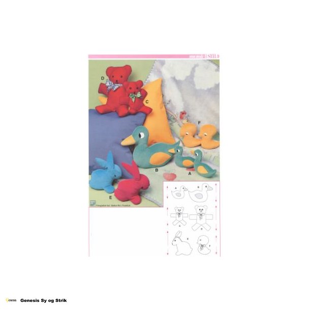 Teddy, and, hare og kylling