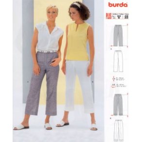 Stumpbukser med opsmg