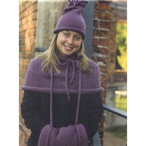 Pelerine-krave, muffe, hue