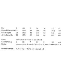 Bluse med htte og blomster