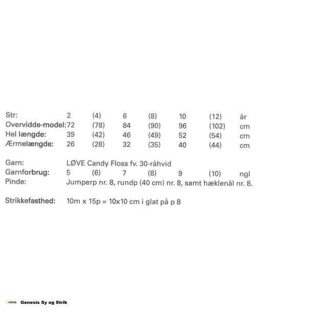 Bluse med htte og blomster