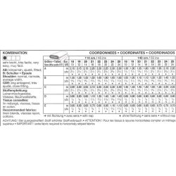 Nederdel, bluse og lang cardigan