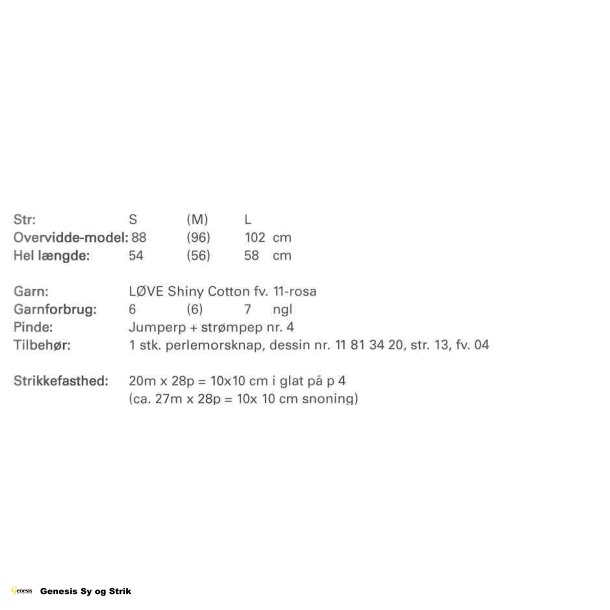 Top med snoning midt for